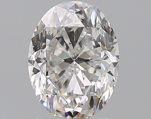 SI1 clarity oval diamond