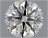 Round 0.71 Carat H Color SI1 Clarity For Sale